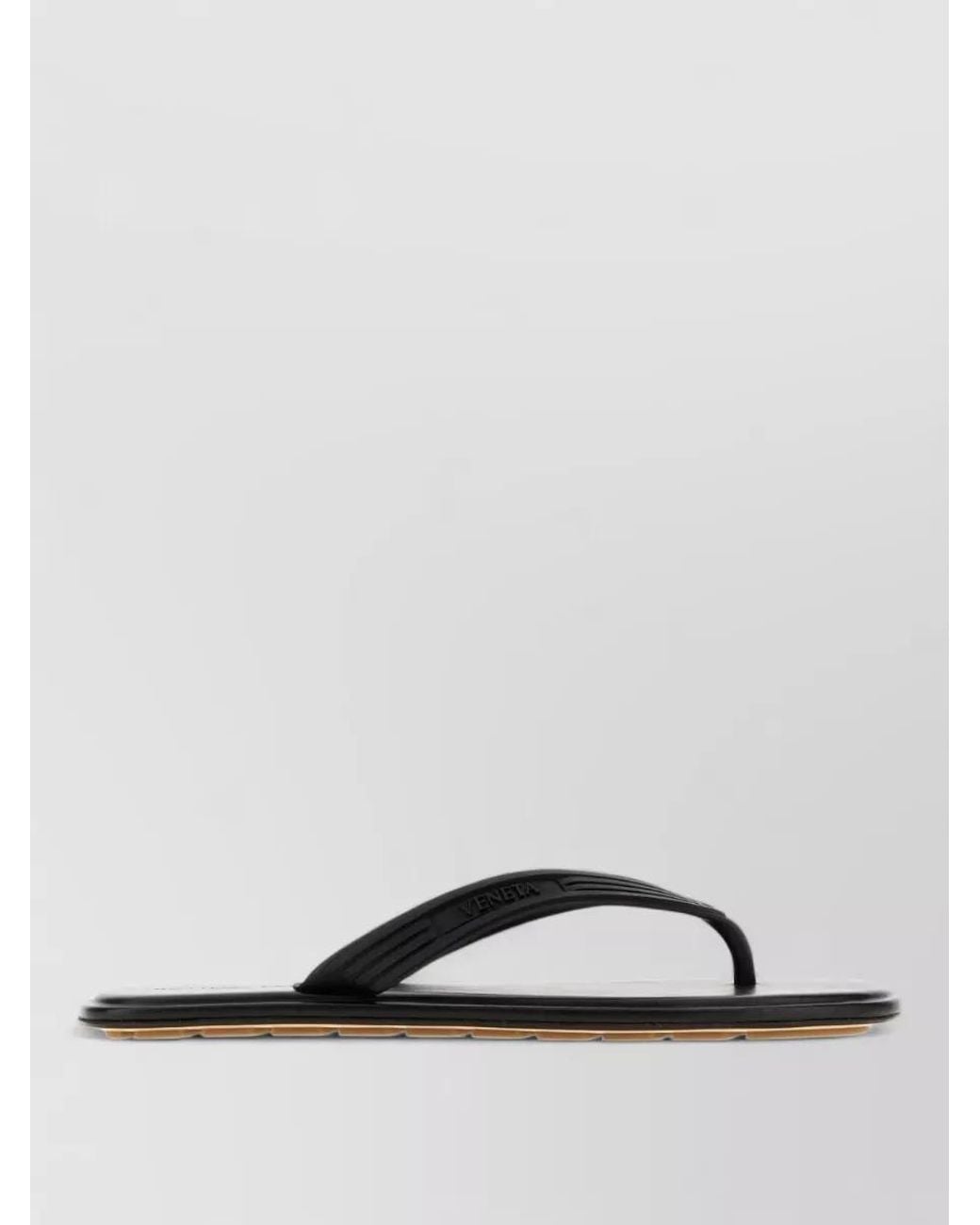 Bottega Veneta Multicolor Leather Thong Sandals for men