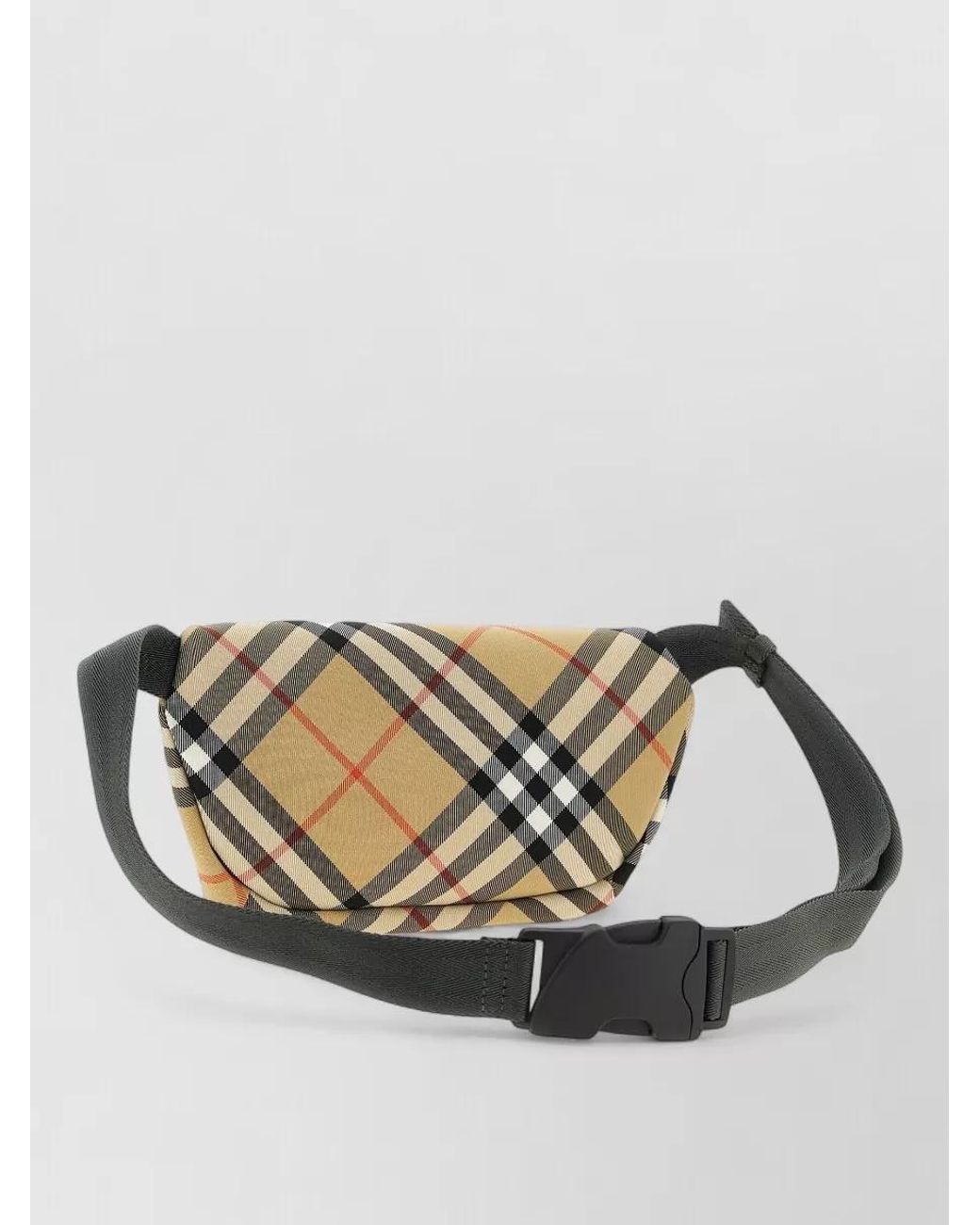 Burberry Metallic Check Crossbody Bag for men