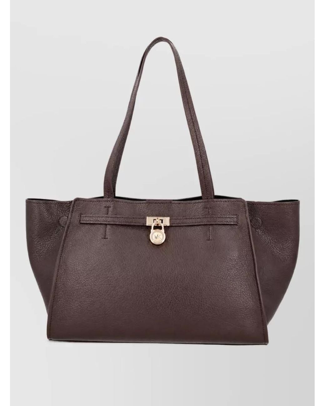 Michael Kors Brown Leather Tote Bag