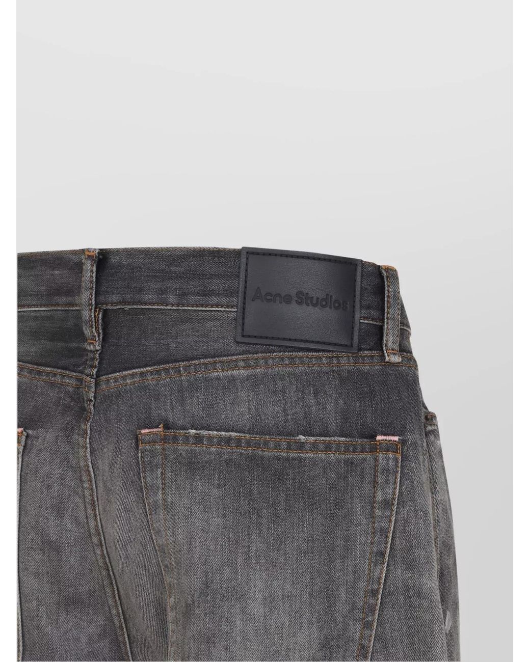 Acne Blue Denim Wide-Leg Jeans for men