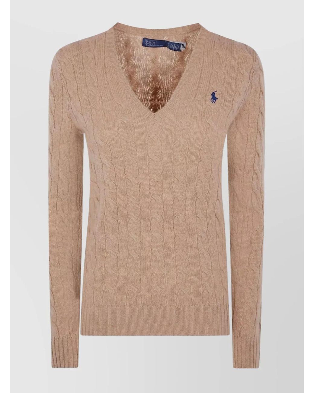 Polo Ralph Lauren Natural Kimberly Cable Knit Pullover