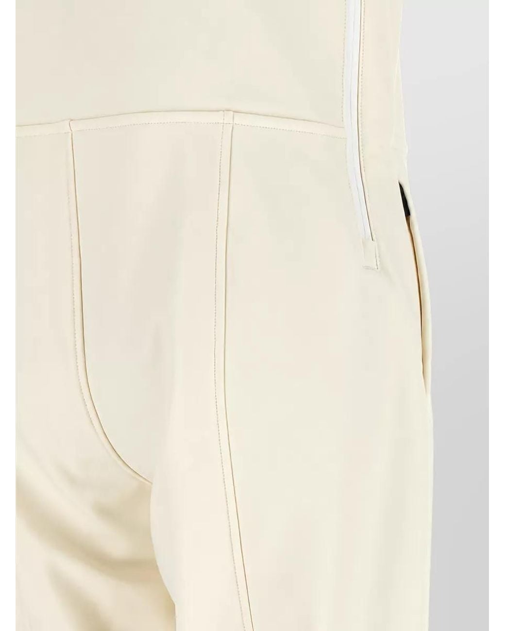 Perfect Moment White Flared Dungarees