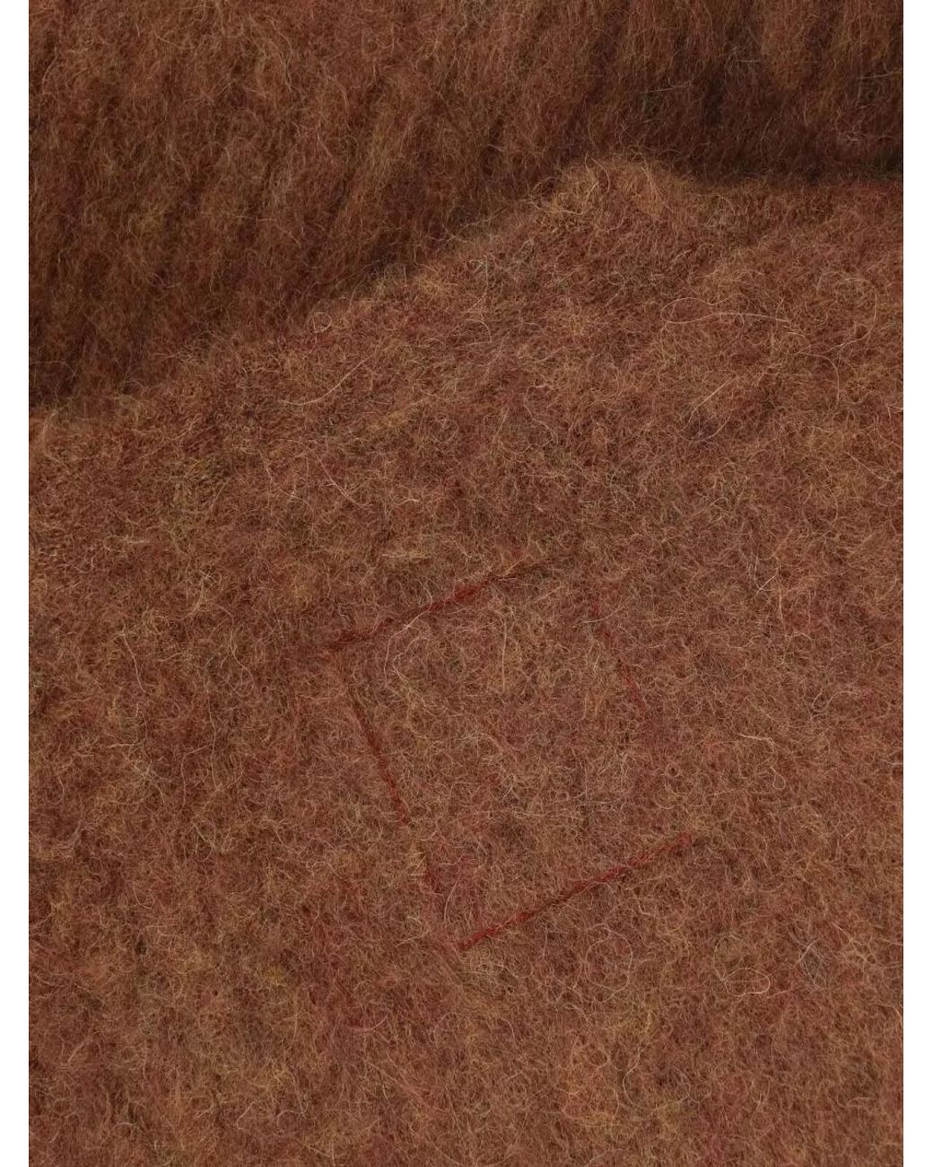 Uma Wang Brown Alpaca Crewneck Sweatshirt