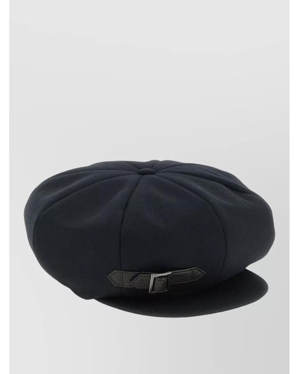 Yohji Yamamoto Black Technical Beret for men