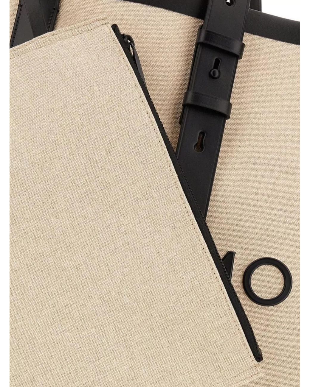 Ferragamo Natural Canvas Tote Bag for men