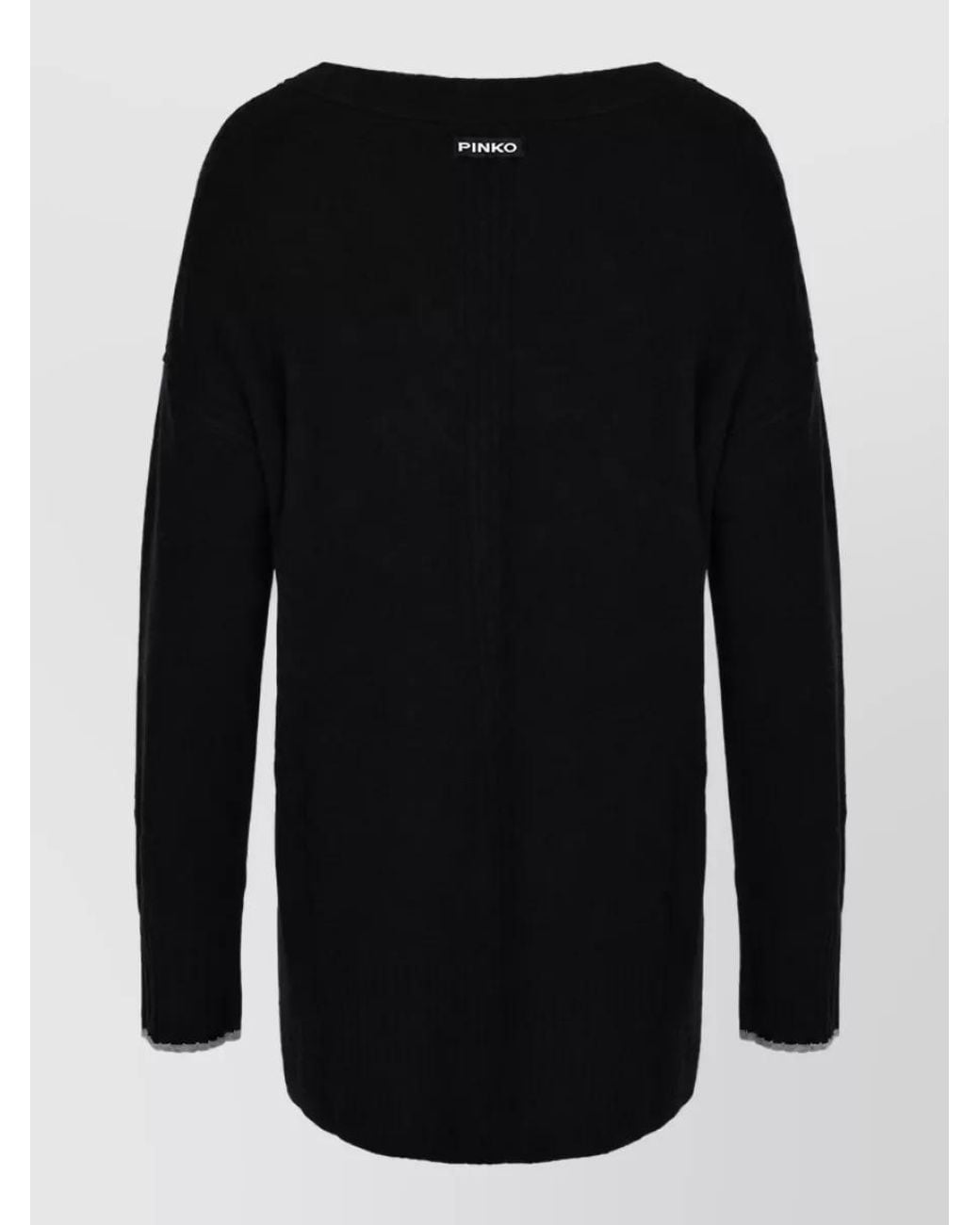 Pinko Black Cardigan Jacket