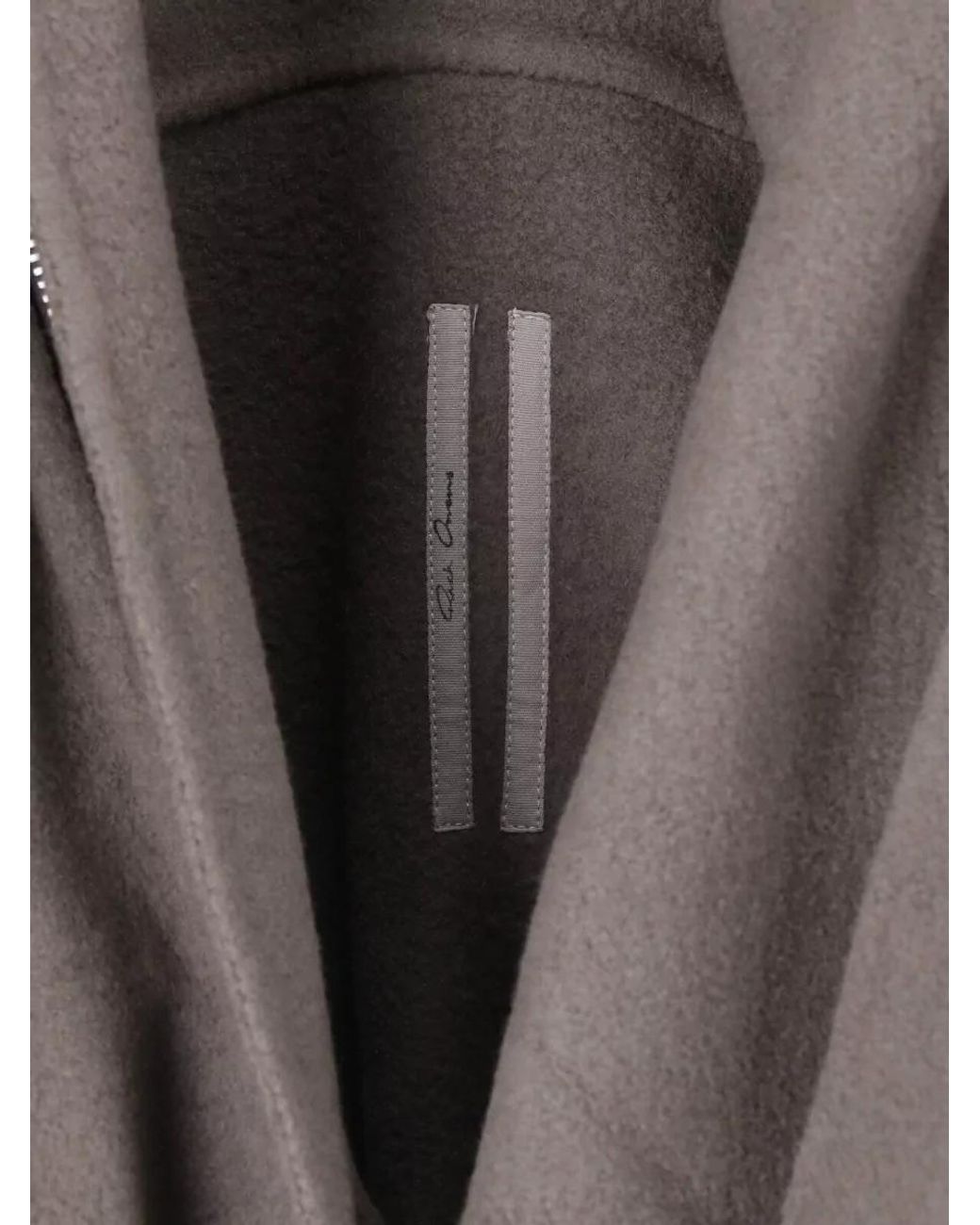 Rick Owens Gray Cashmere Cape