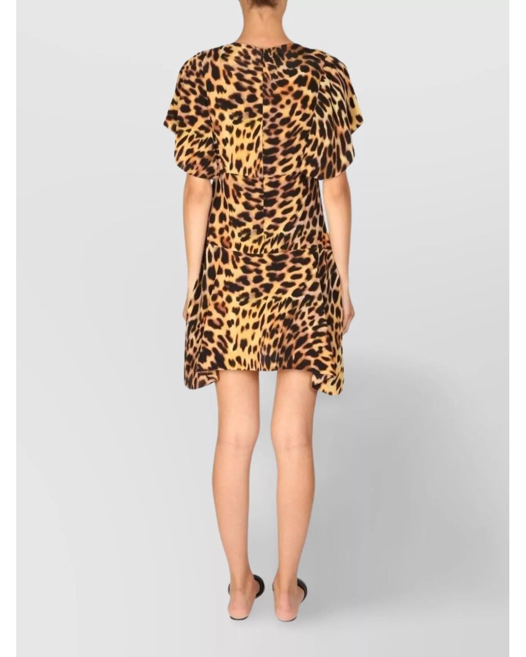 Stella McCartney White Printed Mini Dress