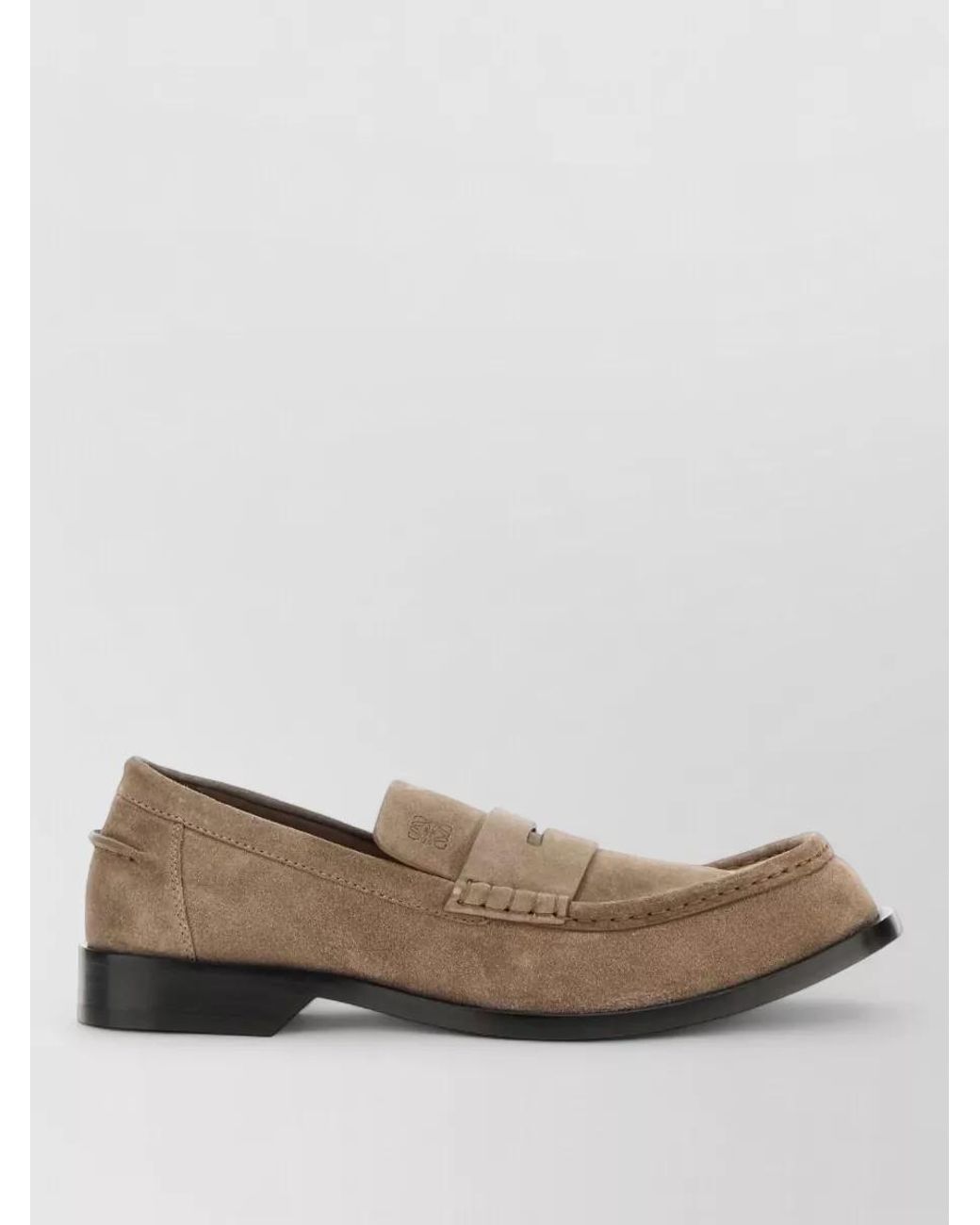 Loewe Multicolor Suede Loafers for men