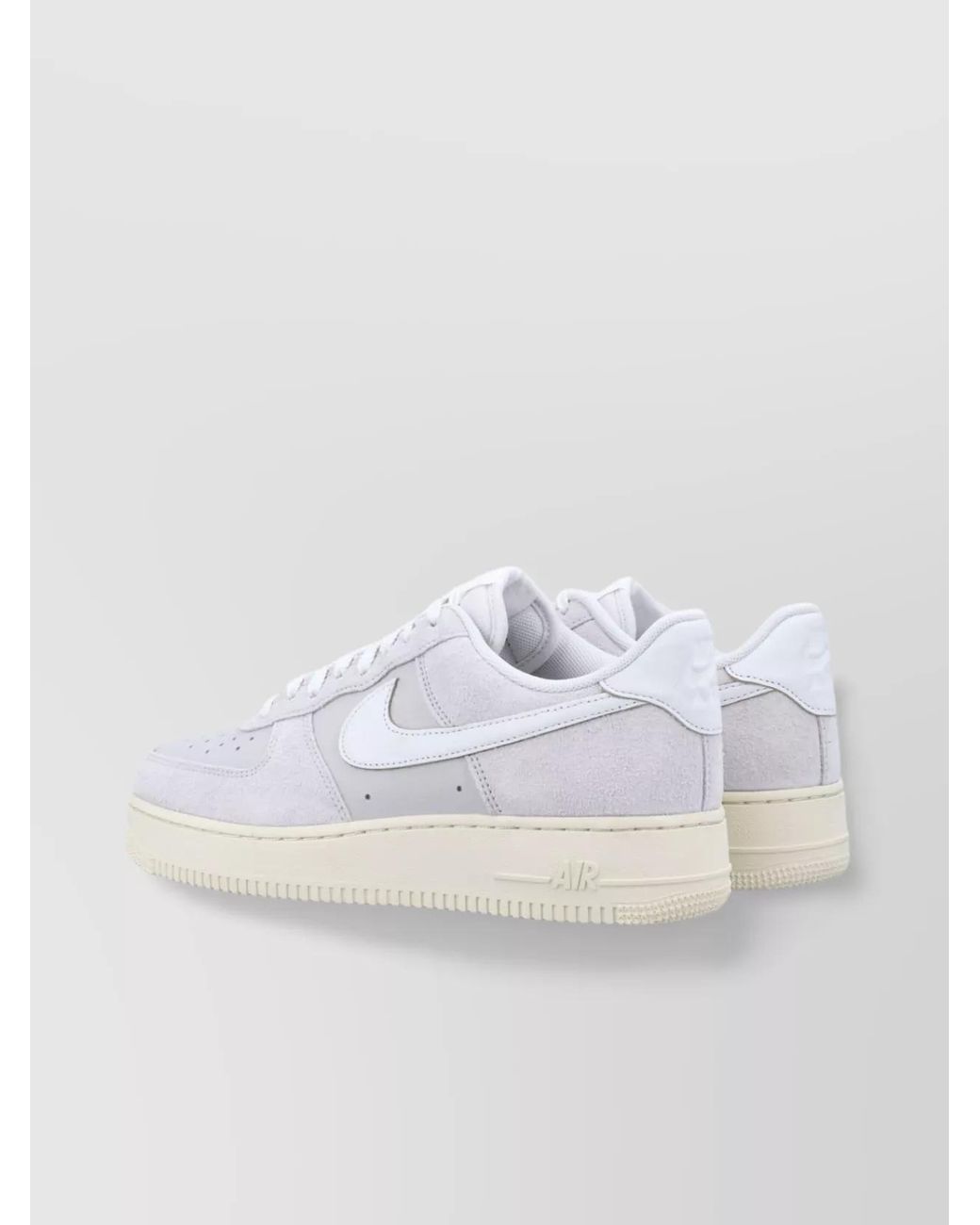 Nike White Leather Low Top Sneakers