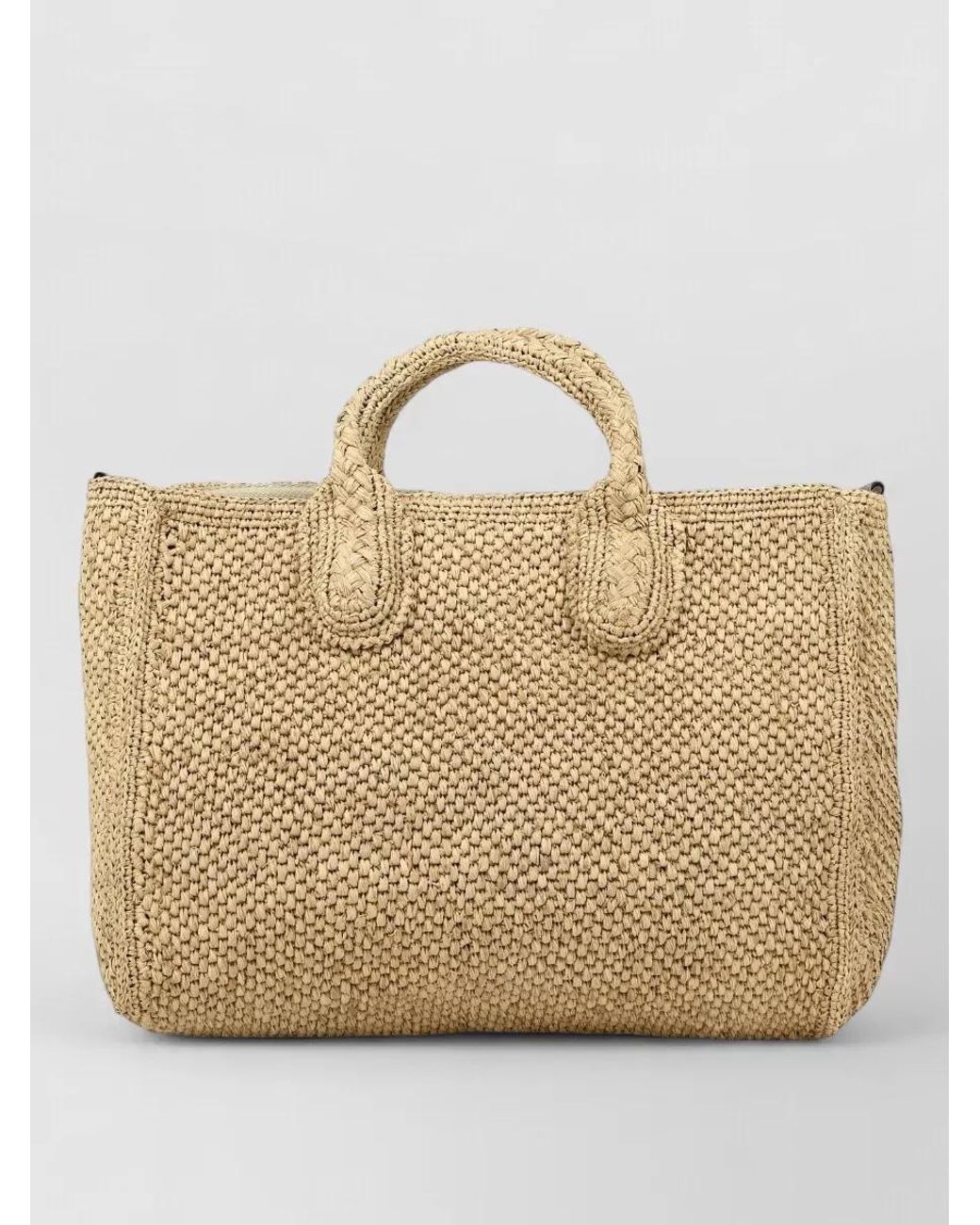IBELIV Natural Raffia Leather Crossbody Bag