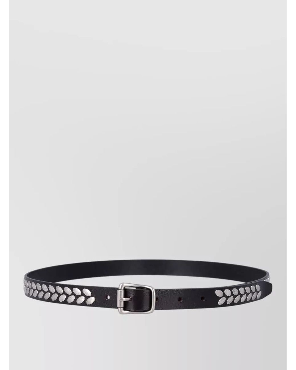 Lemaire Multicolor Leather Studded Belt for men