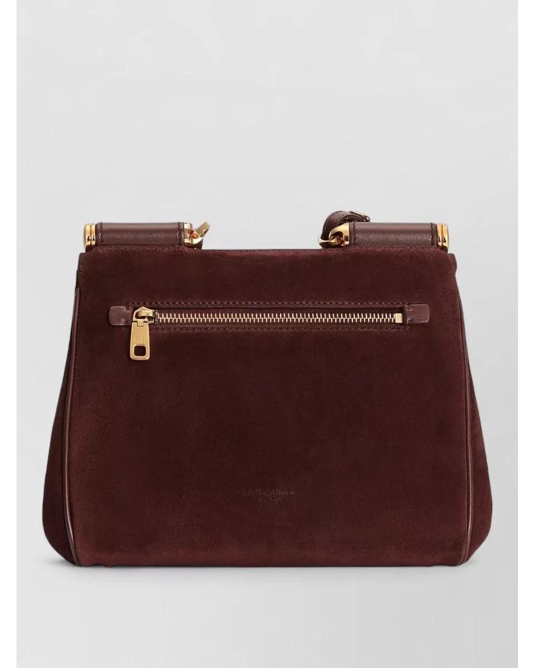 Dolce & Gabbana Brown Small My Sicily Handbag