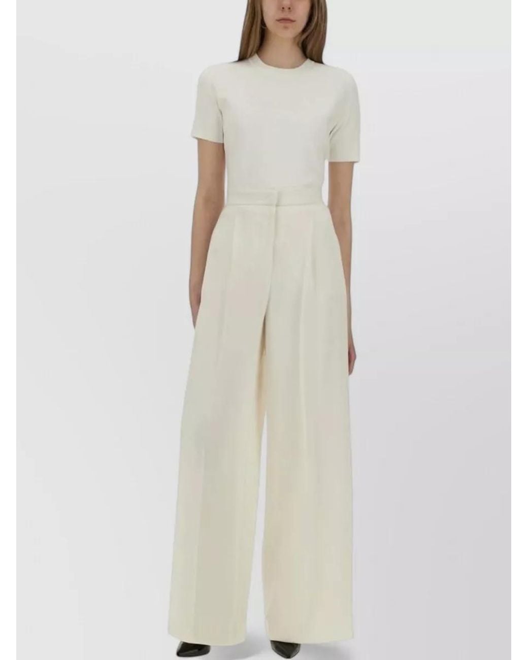 Max Mara White Slim-Fit T-Shirt