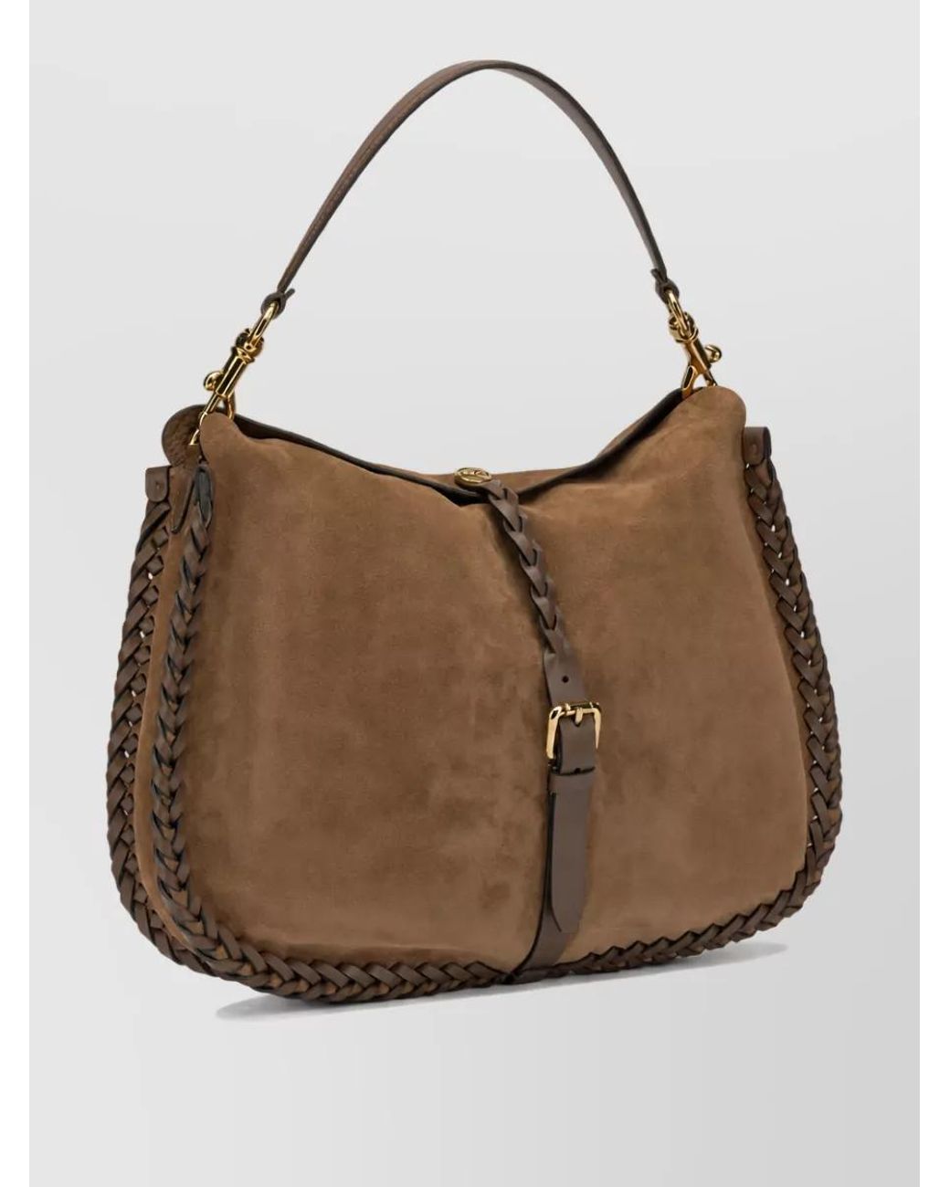 Etro Brown Large Leather Tote Bag