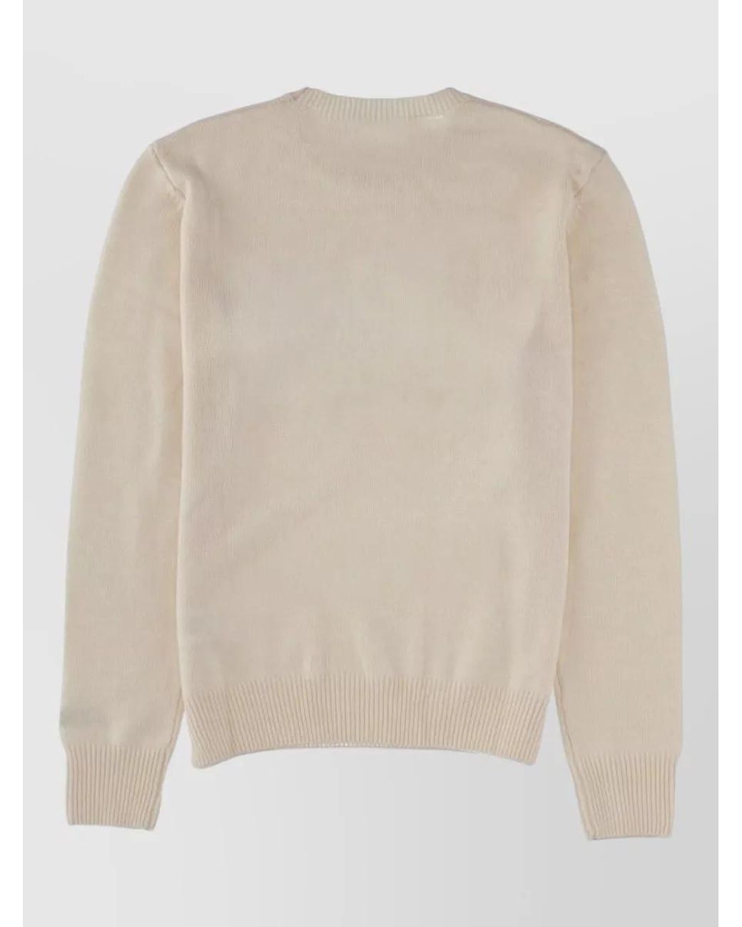 Mc2 Saint Barth Natural Cashmere Jersey Sweatshirt