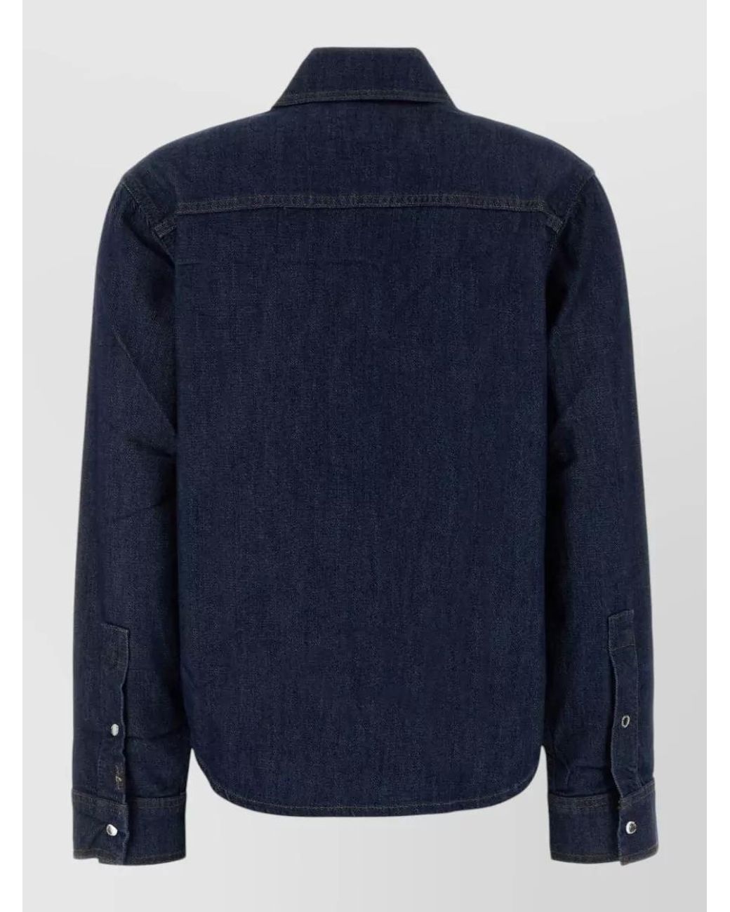 7 For All Mankind Blue Denim Shirt for men