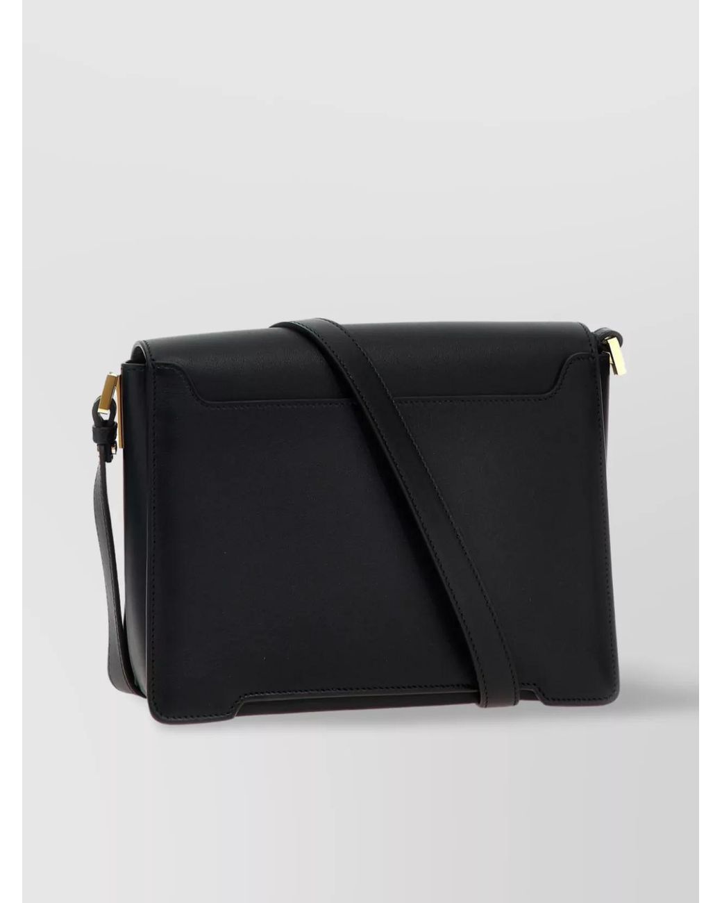Marni Black Trunkaroo Medium Leather Shoulder Bag