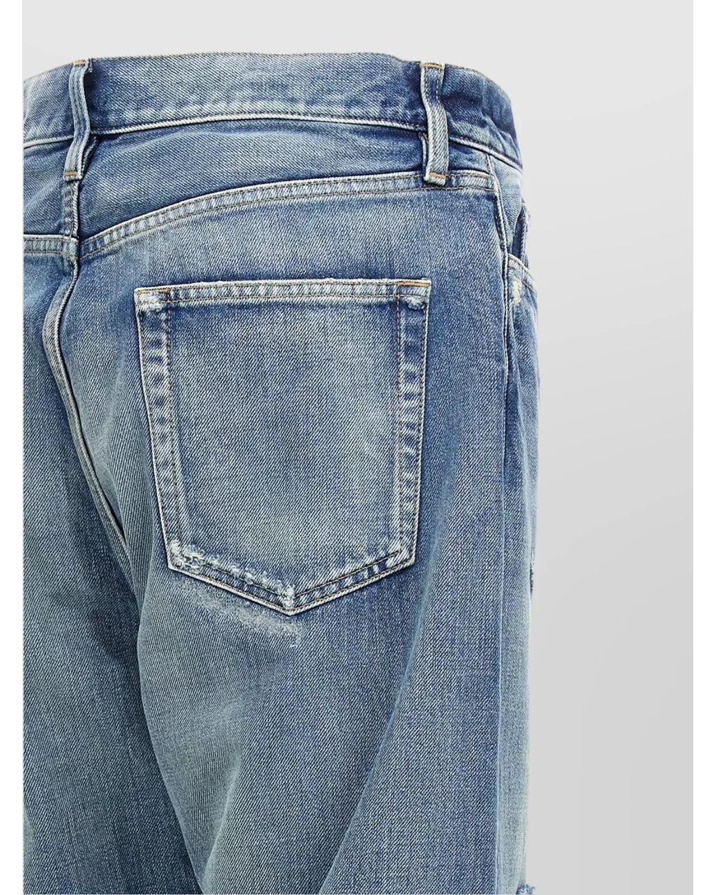 Fear Of God Blue Denim Straight-Leg Jeans for men