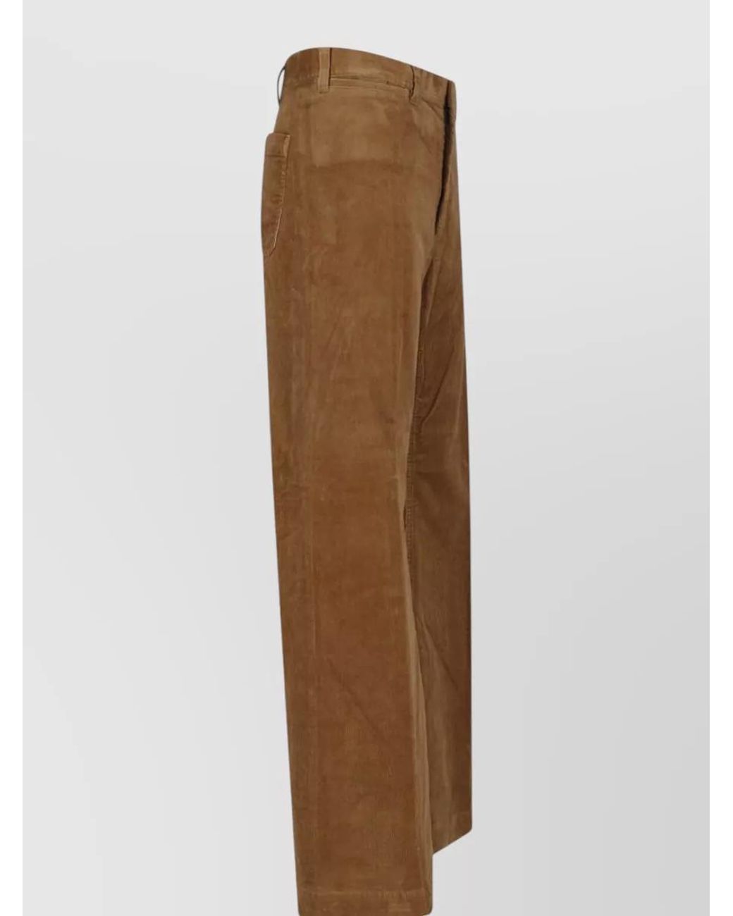 Polo Ralph Lauren Natural Corduroy High-Rise Flared Trousers