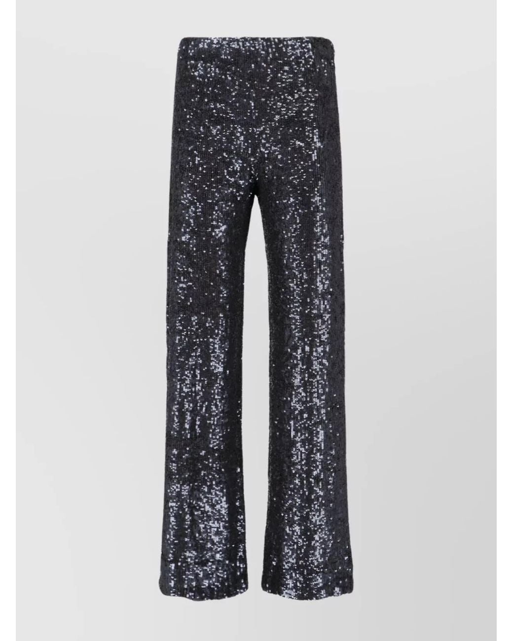 P.A.R.O.S.H. Blue Wide-Leg Trousers