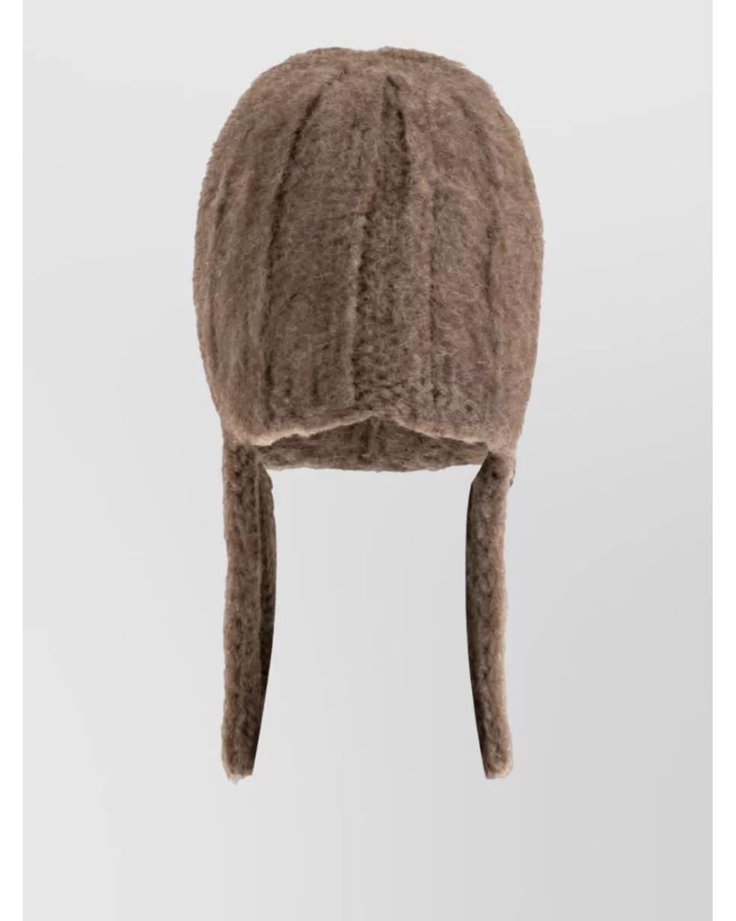 Maison Margiela Natural Wool Alpaca Beanie for men