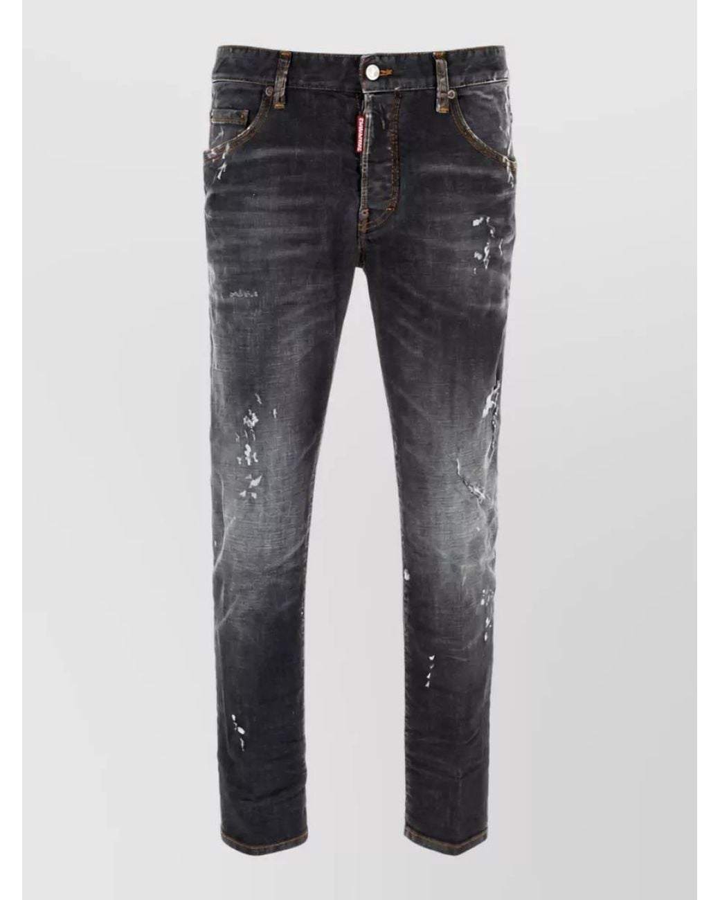 DSquared² Gray Denim Jeans for men