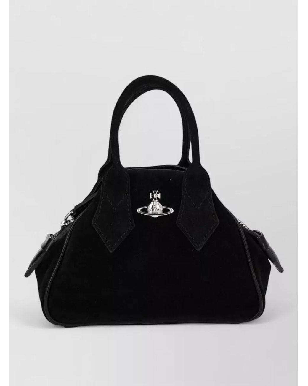 Vivienne Westwood Black Mini Yasmine Leather Mini Bag