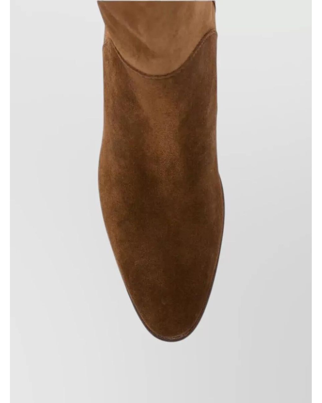 Casadei Brown Leather Knee Boots