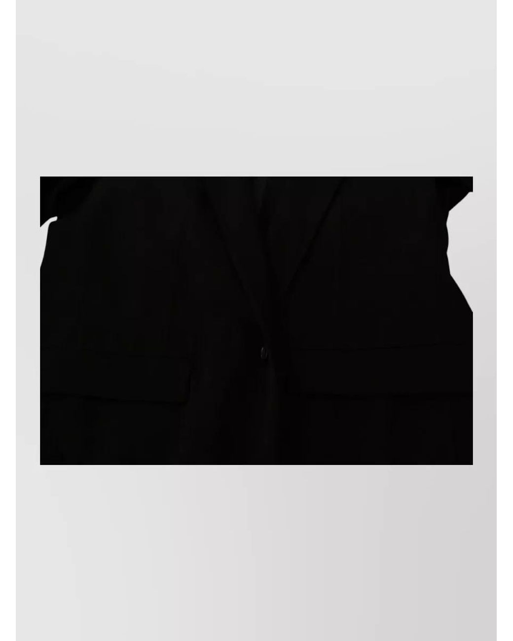 Dolce & Gabbana Black Virgin Wool Single-Breasted Blazer for men