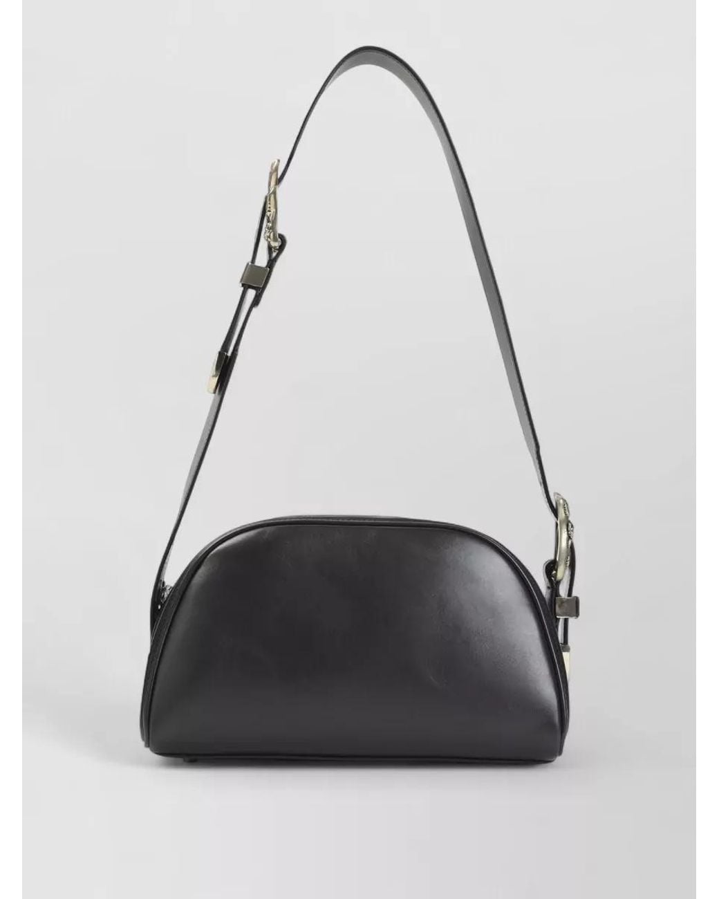 Enfants Riches Deprimes Black Leather Belt Strap Shoulder Bag for men