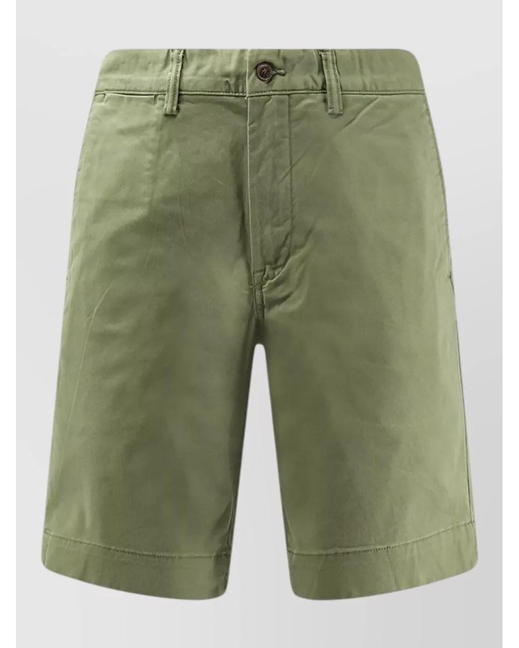 Polo Ralph Lauren Green Straight-Fit Chino Shorts for men
