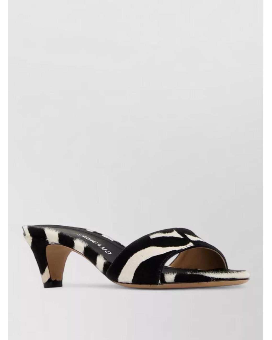 Ferragamo Multicolor Leather Mules