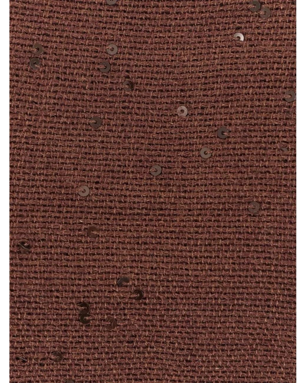 Brunello Cucinelli Purple Scarf