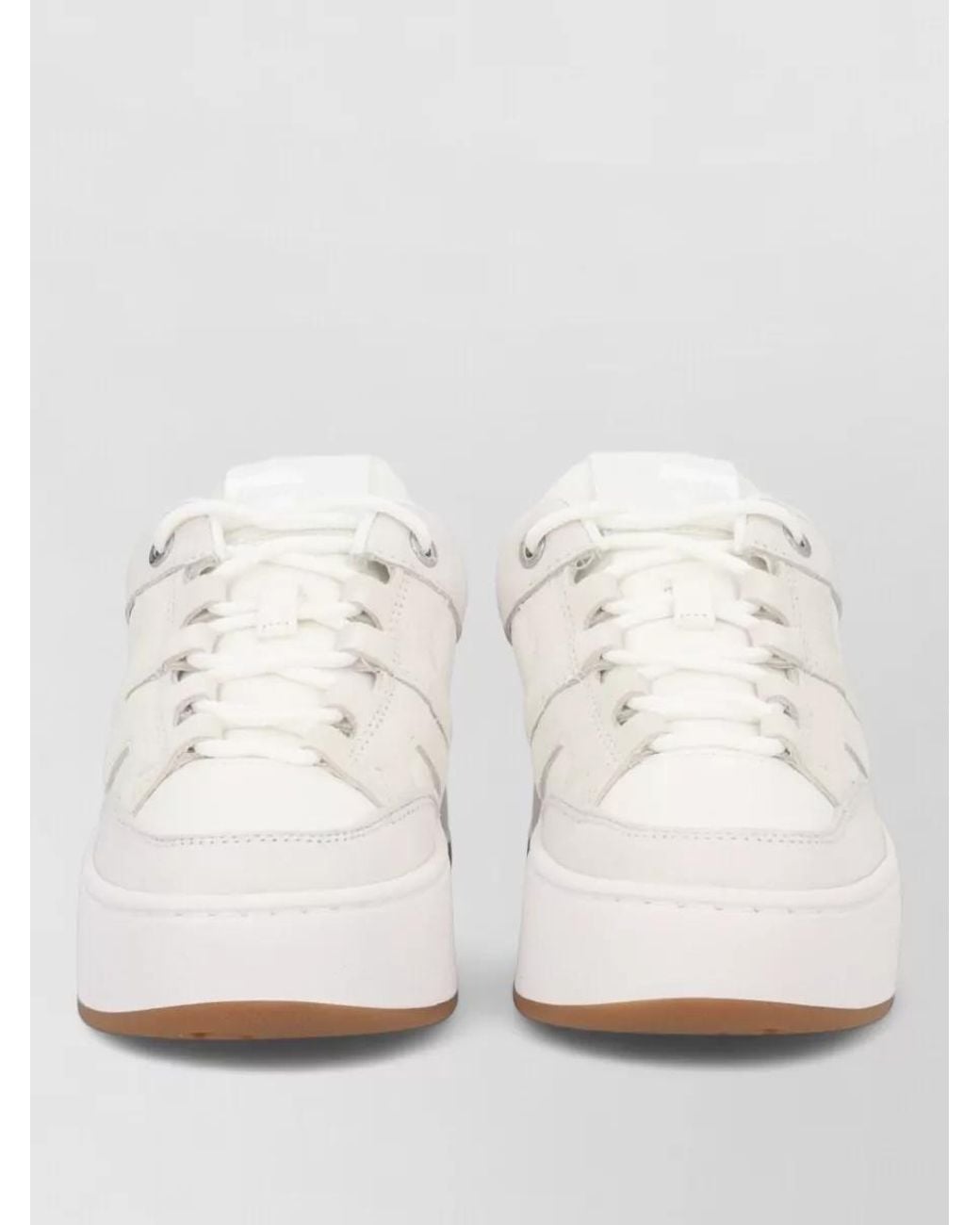 Michael Kors White Ryder Low-Top Sneakers