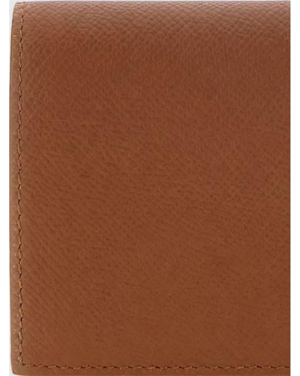 Ferragamo Brown Leather Bi-Fold Wallet