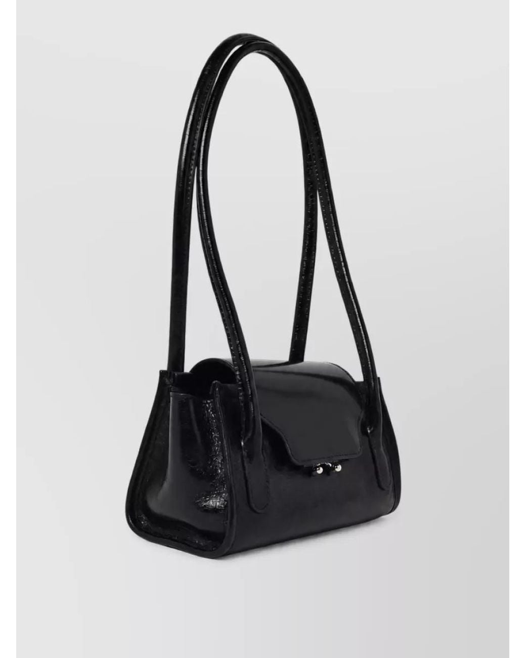 Marni Black Mini Leather Shoulder Bag