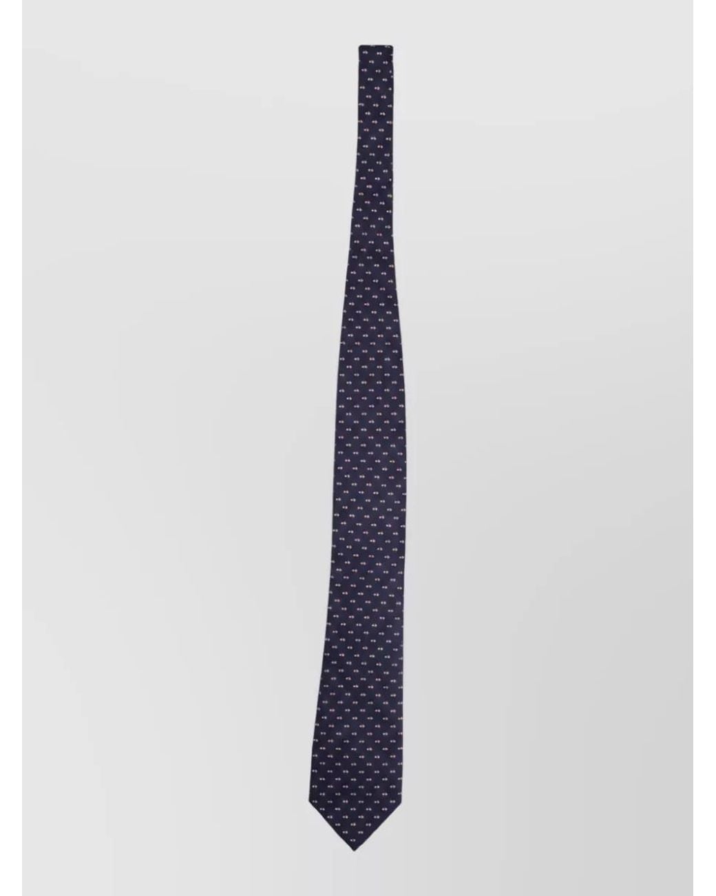 Zegna Blue Silk Tie for men