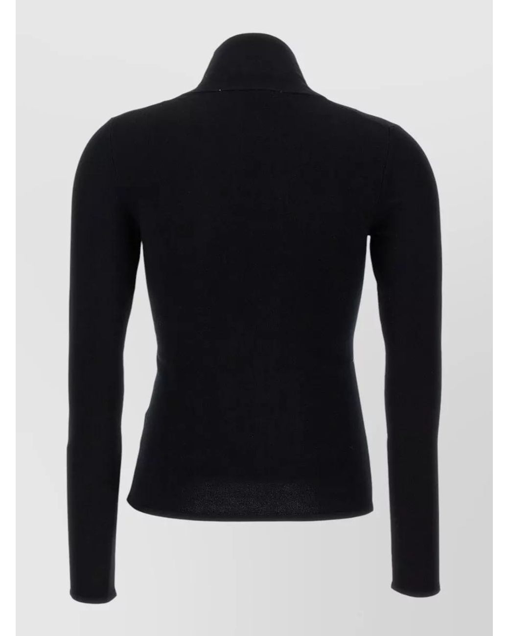 1017 ALYX 9SM Black High Neck Long Sleeve Knitted Top
