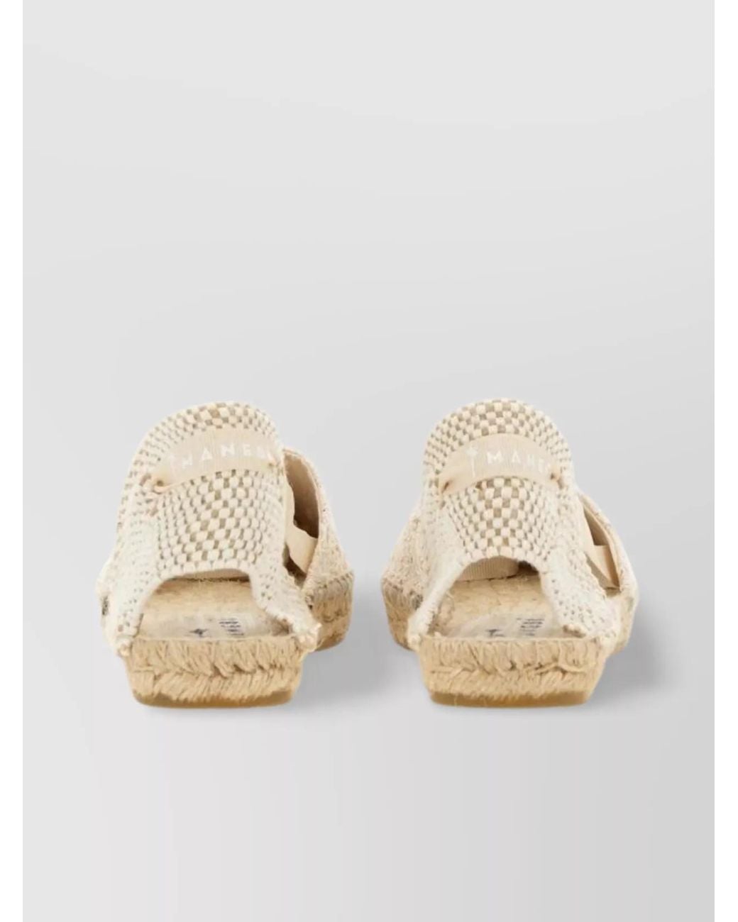 Manebí Natural Crochet Espadrilles