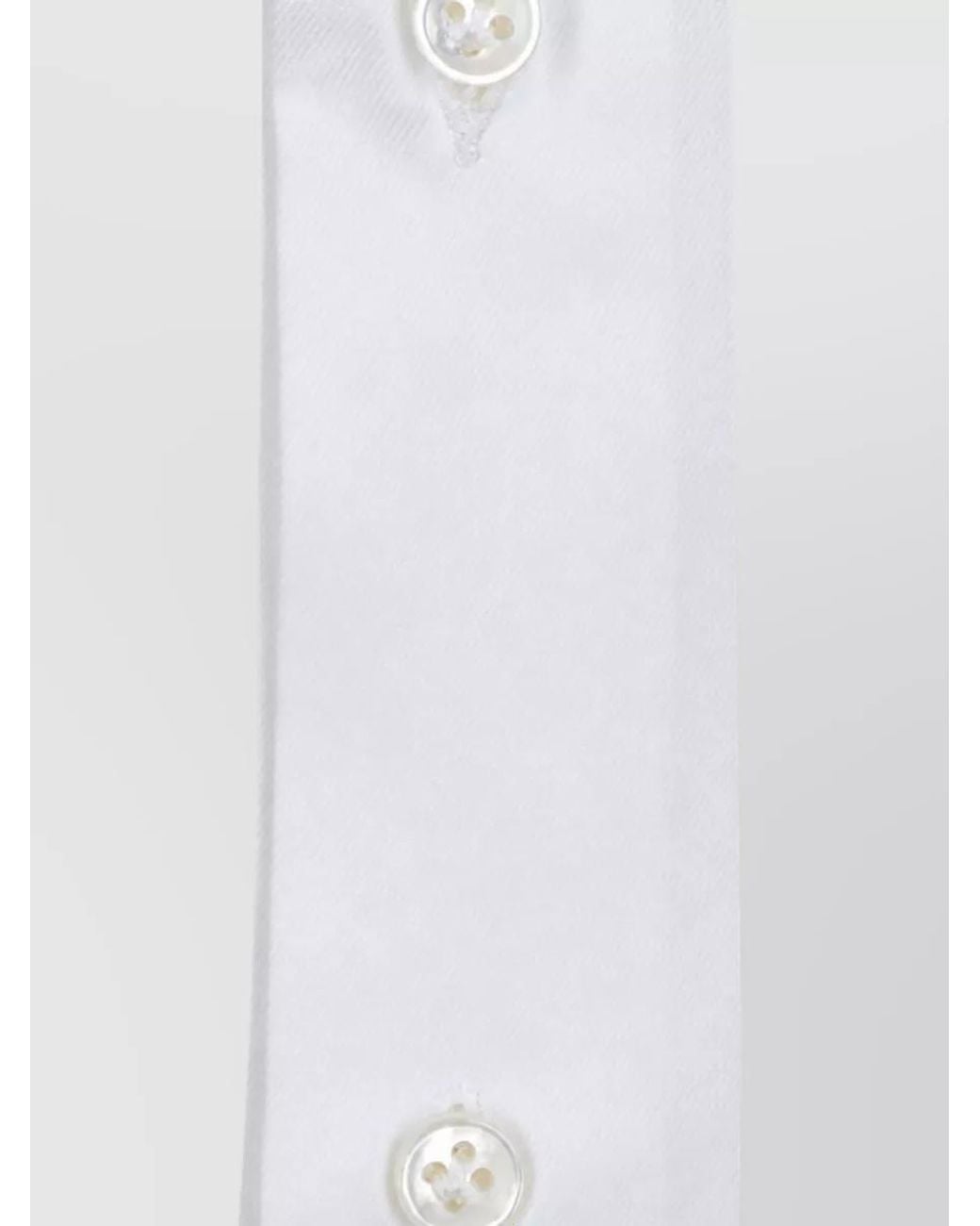 Sonrisa White Cotton Shirt for men