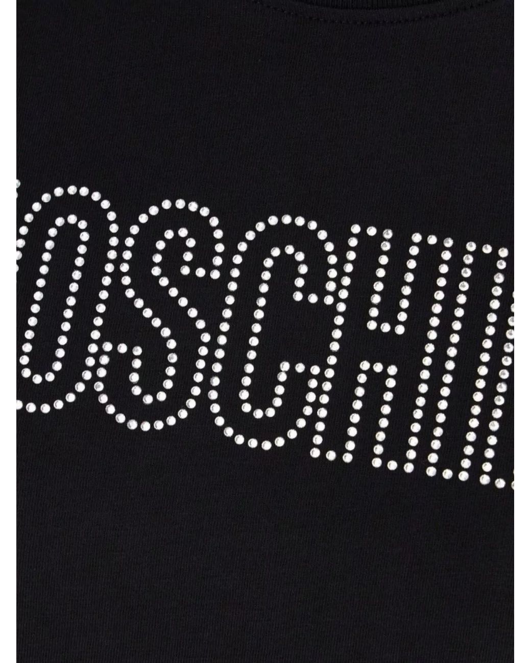Moschino Black Cotton T-Shirt