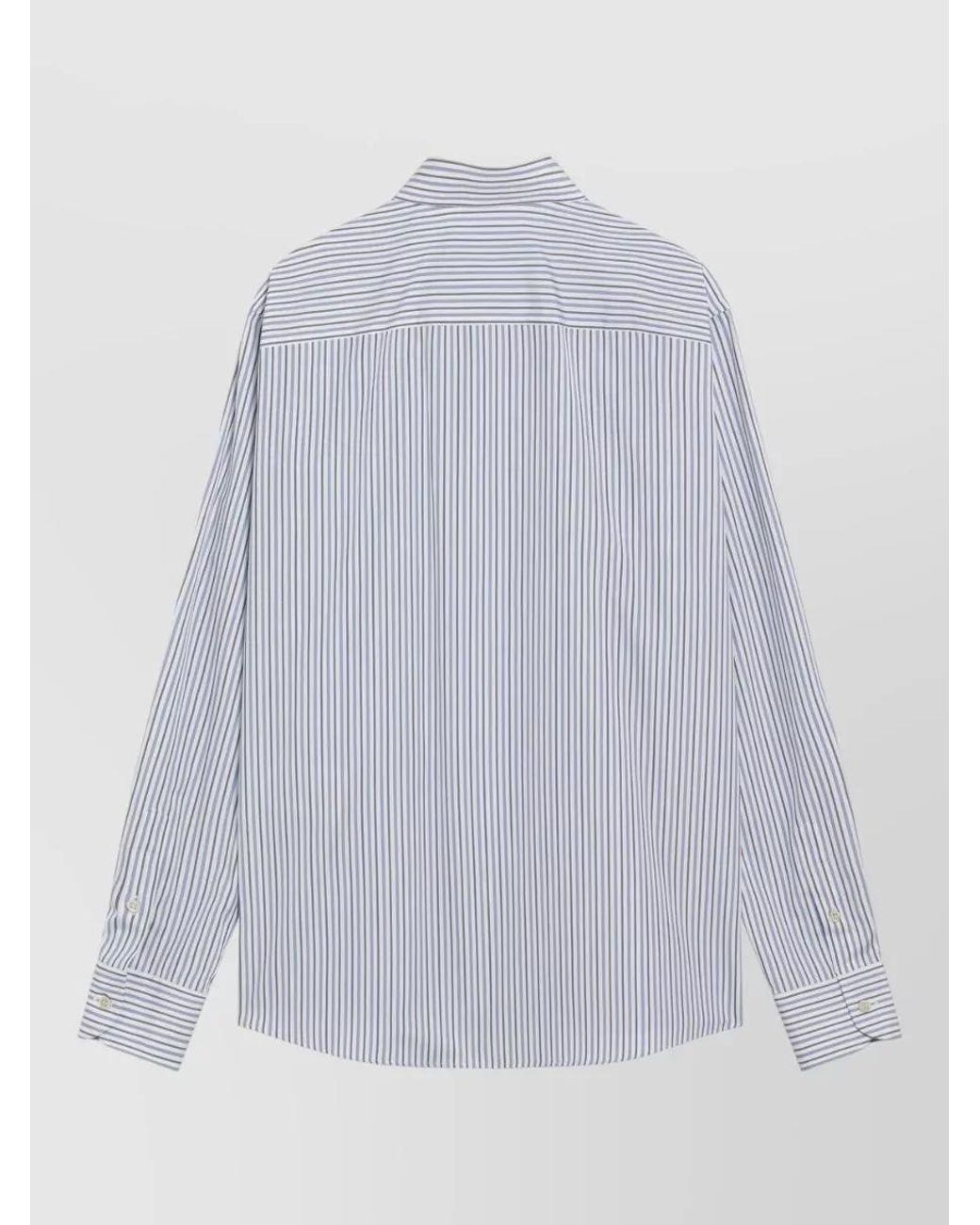 Valentino Blue Striped Shirt for men