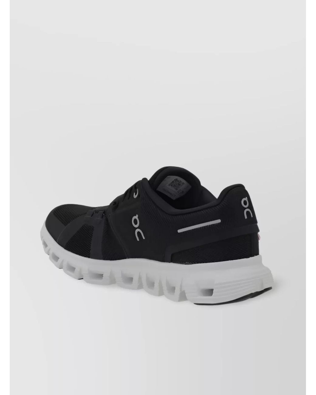 On Shoes Black Technical Fabric Cloud 6 Low-Top Sneakers