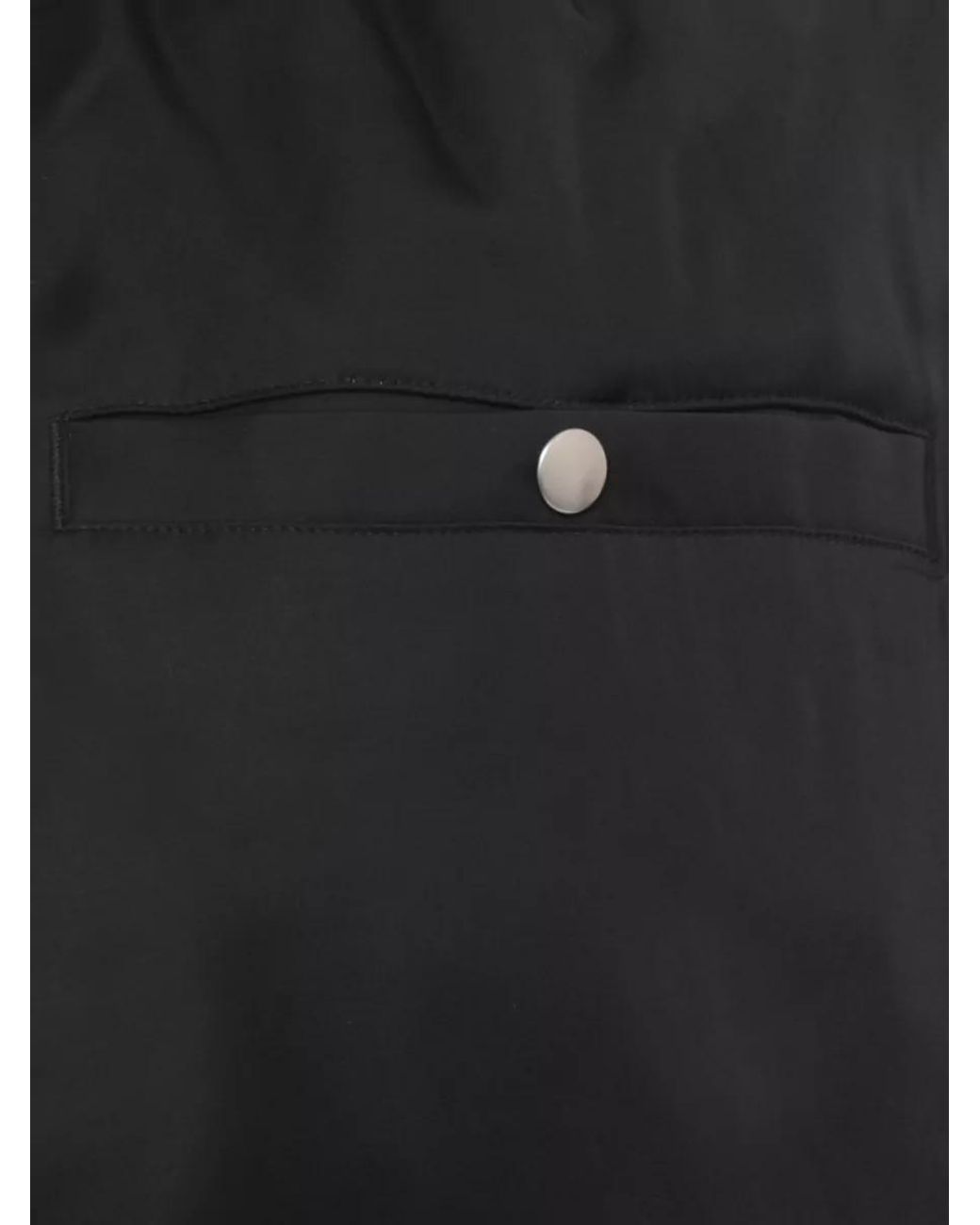 Rick Owens Black Straight-Leg Trousers
