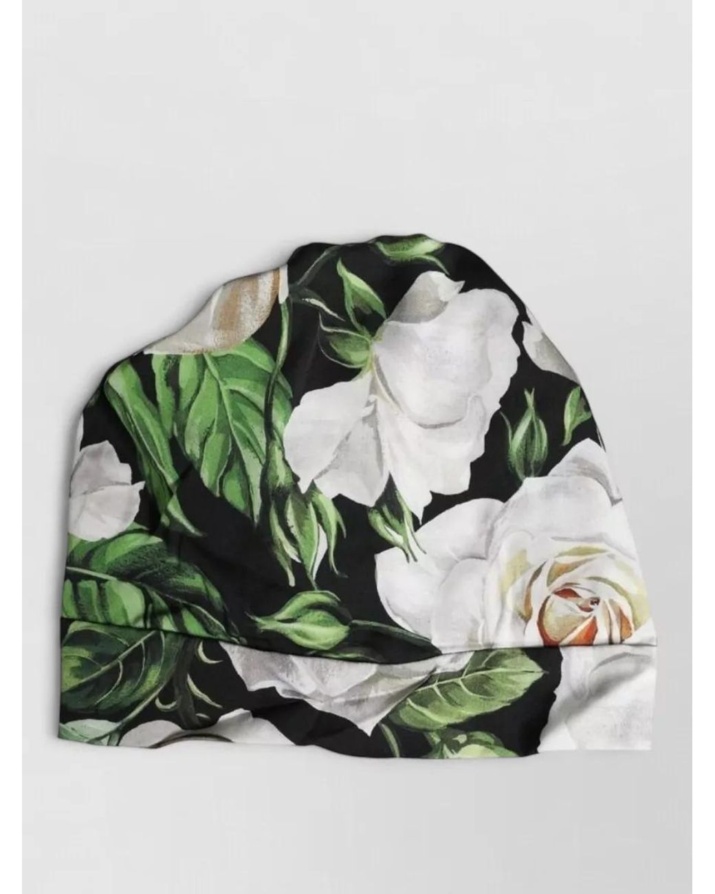 Dolce & Gabbana Pink Silk Floral Turban Headband