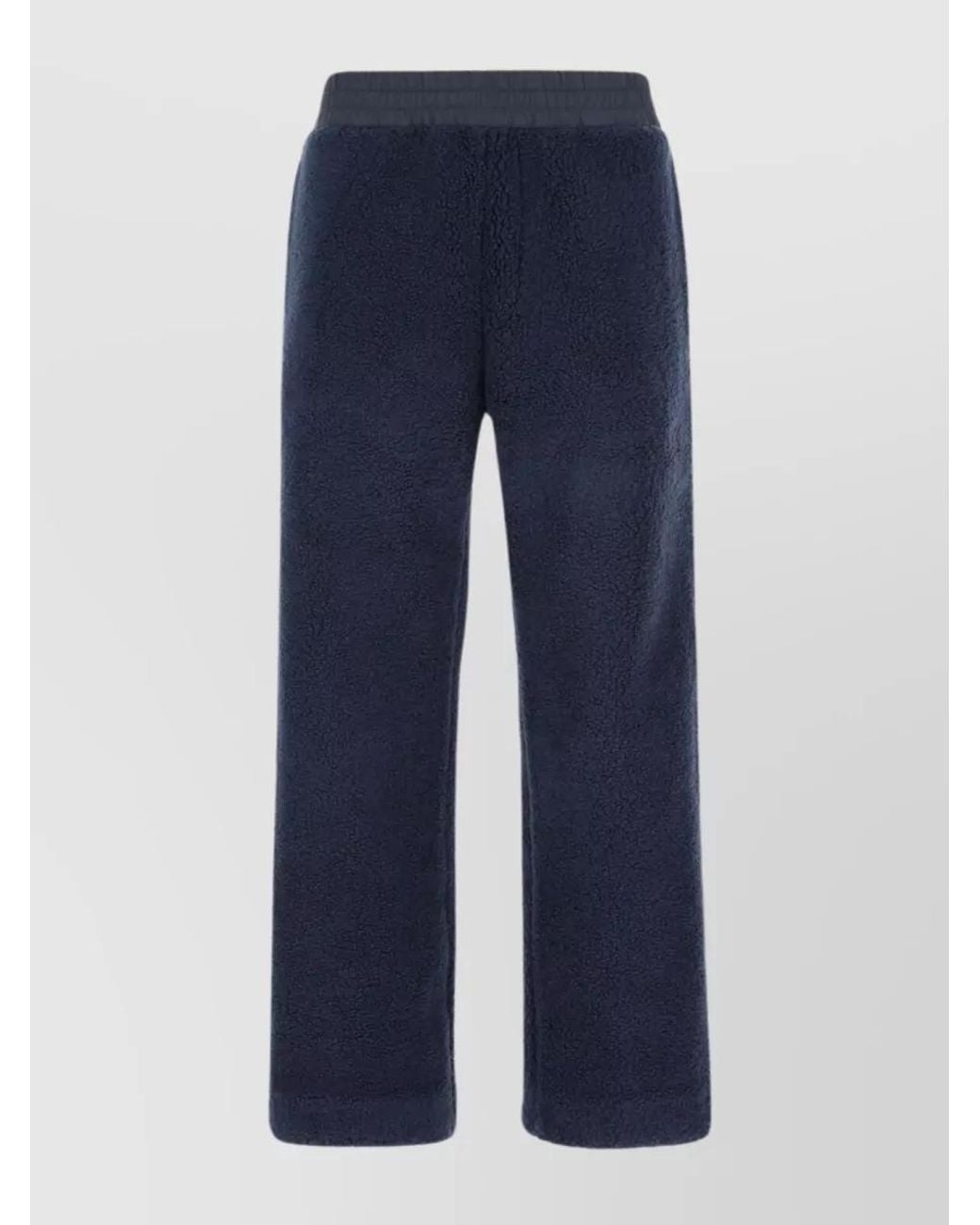 Fendi Blue Teddy Wide-Leg Trousers for men