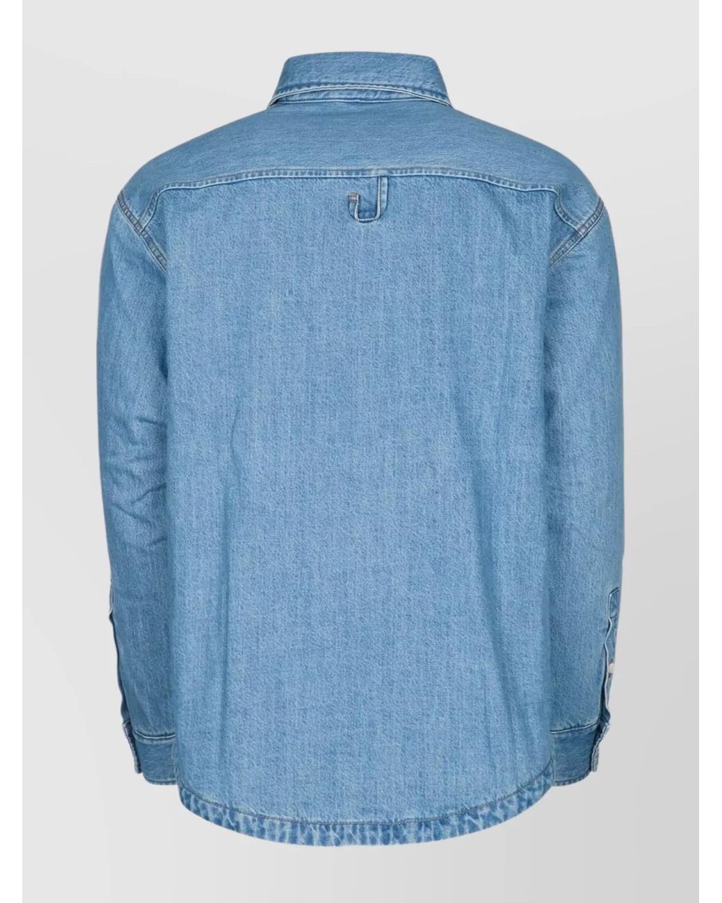 Jacquemus Blue Denim Shirt for men