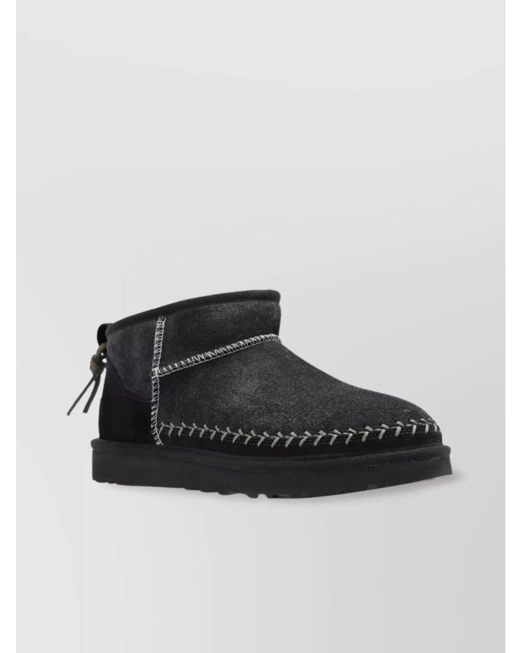 Ugg Black Suede Classic Ultra Mini Boots