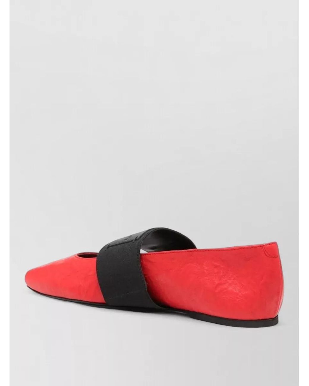 Givenchy Red Leather Loafers